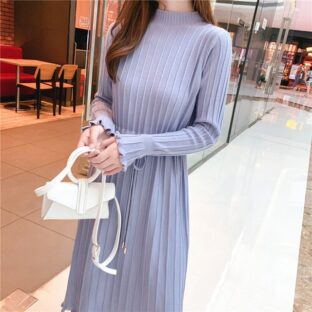 韓国系『ニットワンピース』で叶う！最強モテコーデ♡